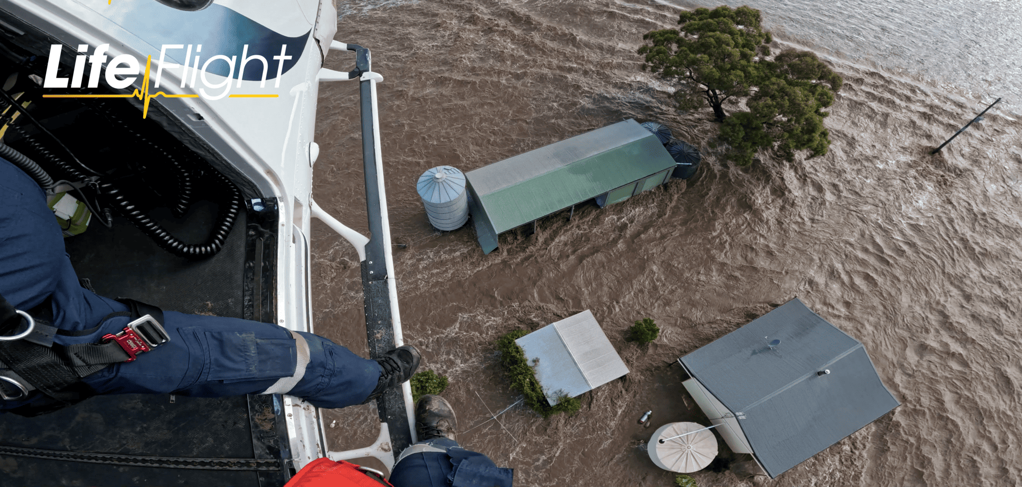 Eugowra Floods November 14 2022 Looking Down To Kim Storeys House