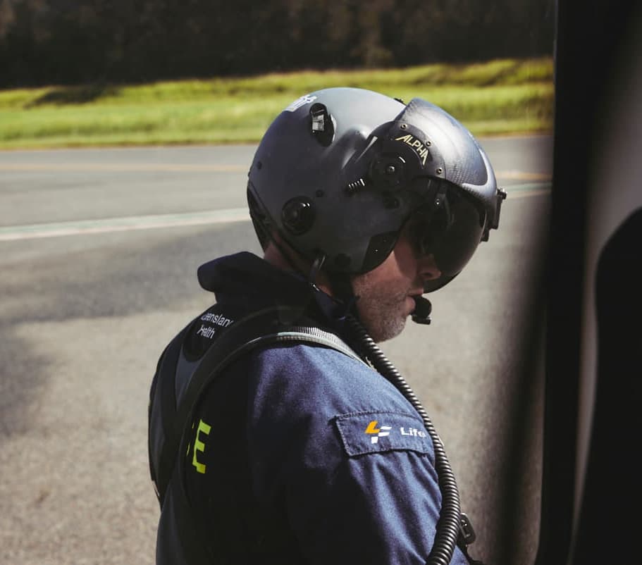 LifeFlight helicopter pilot