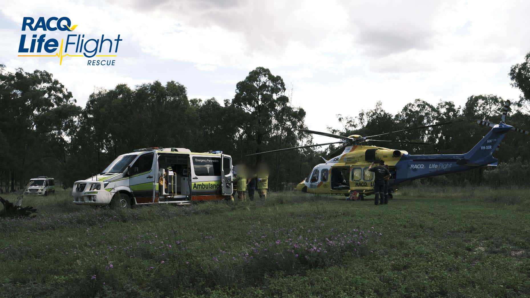 Critically injured man airlifted after tree cutting incident - LifeFlight