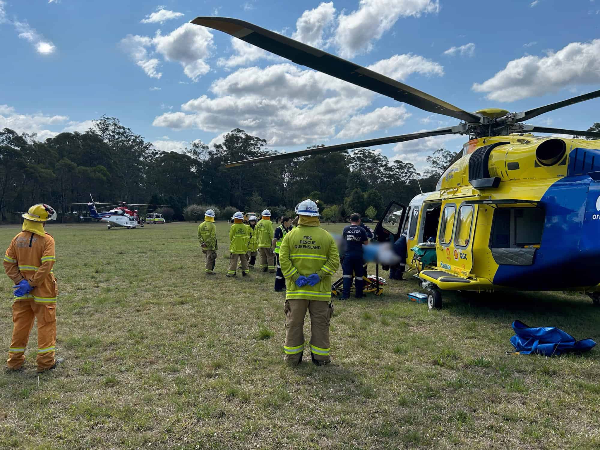 Injured woman airlifted after two vehicle crash - LifeFlight