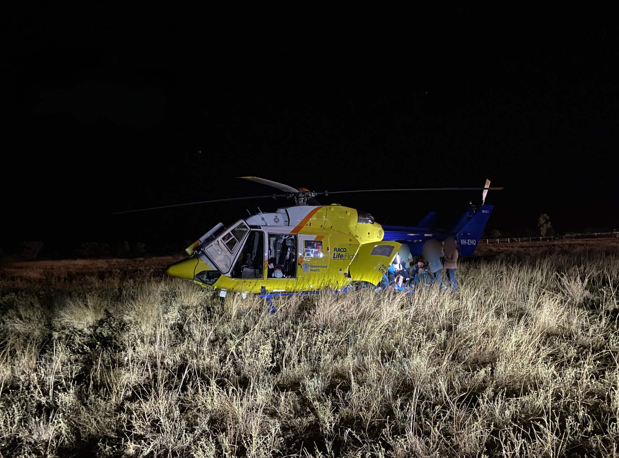 Man airlifted after being thrown from bull - LifeFlight