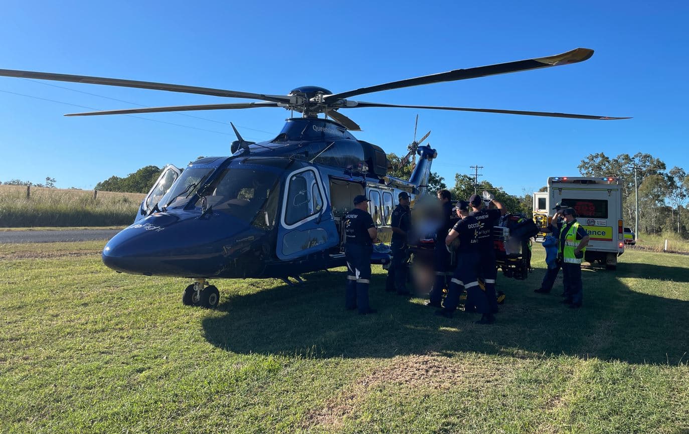 LifeFlight airlifts man in critical condition after crash