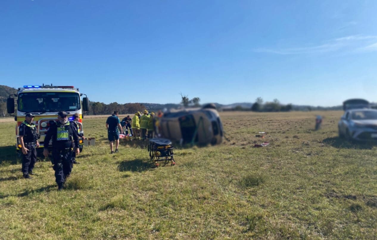 LifeFlight airlifts man after serious Somerset region crash