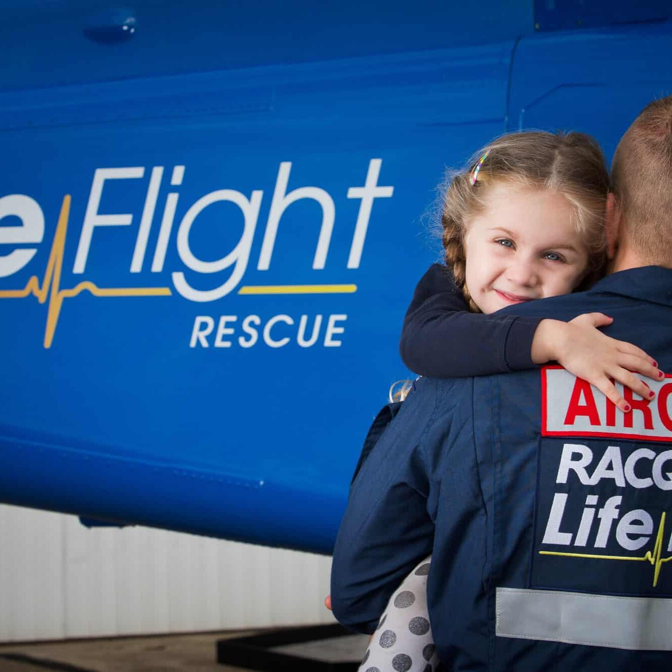 RACQ - Life Flight.  Brisbane CBD, July 11, 2016. Picture-Patrick Hamilton